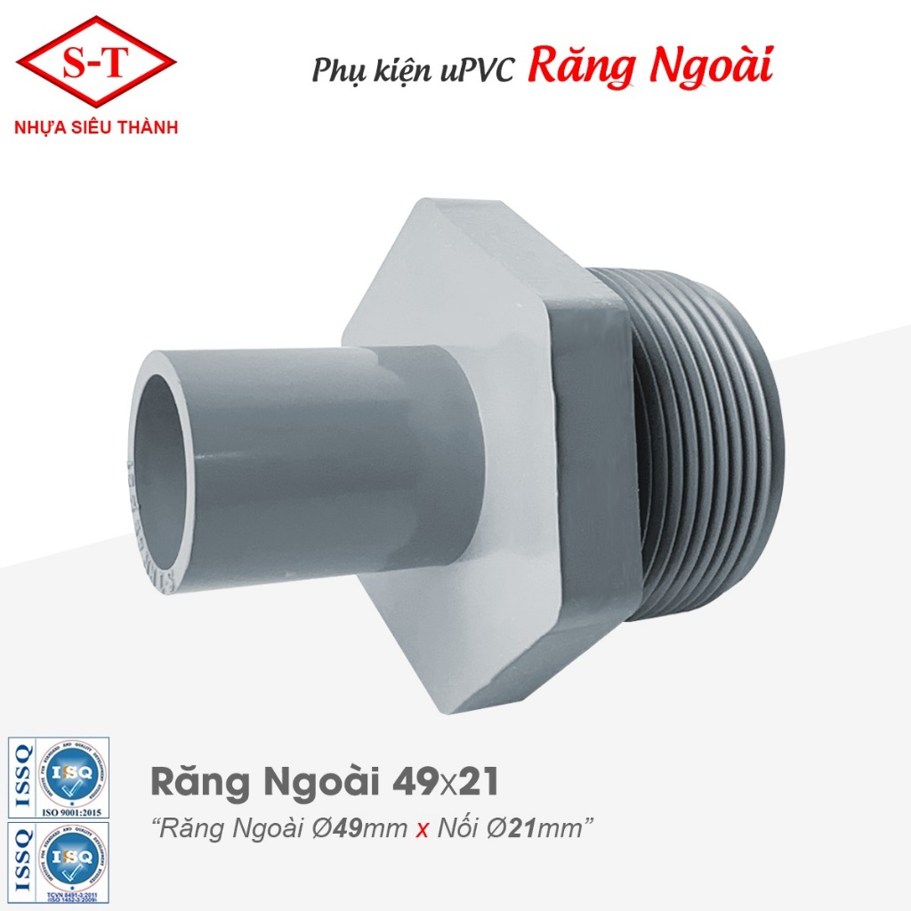 Răng Ngoài - Răng 42/Ống 27, R42/Ống 34, Răng 49/Ống 27, R49/Ống 34, R49/Ống 42, R60/Ống 34, R60/Ống