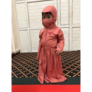 Áo Chống Nắng Cho Bé, Áo Nắng Toàn Thân Chất Vải Cotton 1 Lớp Thoáng Hơi Chống Tia UV Cực Tốt - Tặng Khẩu Trang Ngừa Bụi