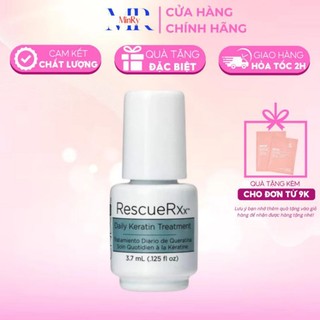 Dưỡng phục hồi móng cnd cao cấp daily keratin treatment rescuerxx tái tạo móng hư tổn - lẻ 1 chai 3.7ml | hairshop minry