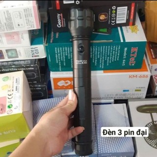 Đèn Pin Cầm Tay Dùng 3 Viên Pin Đại (Pin Không Sạc)