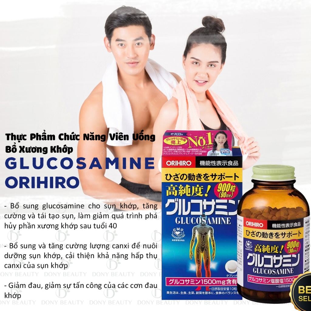 Viên uống Glucosamine 900 viên Nhật Bản, glucosamine 950 viên Nội Địa Nhật Bản
