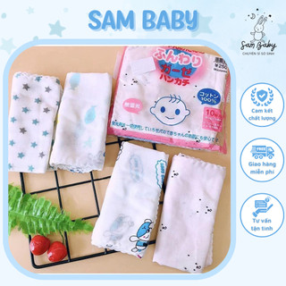 Khăn xô sữa nhật loại hoa văn sam shop