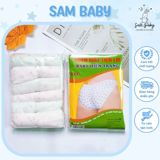 Quần lót giấy cho mẹ sau sinh gói 6 quần Sam Shop