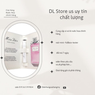 Vial mẫu thử nước hoa nữ rose nrose edt 1ml