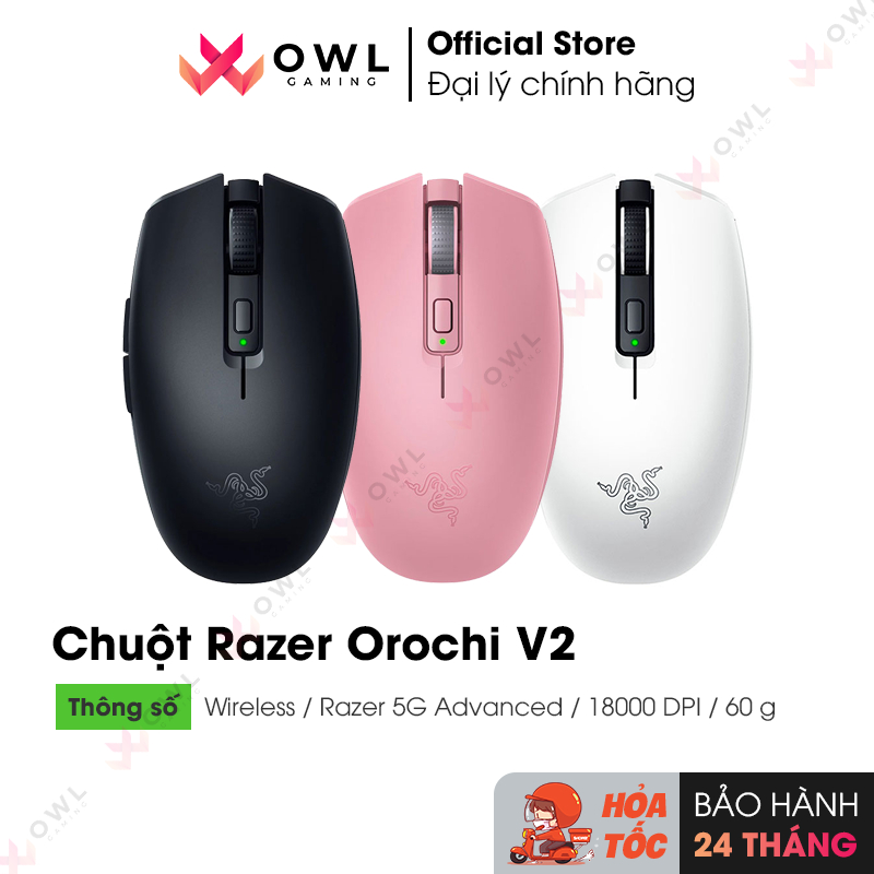 Chuột gaming Razer Orochi V2 Wireless (Hàng chính hãng)
