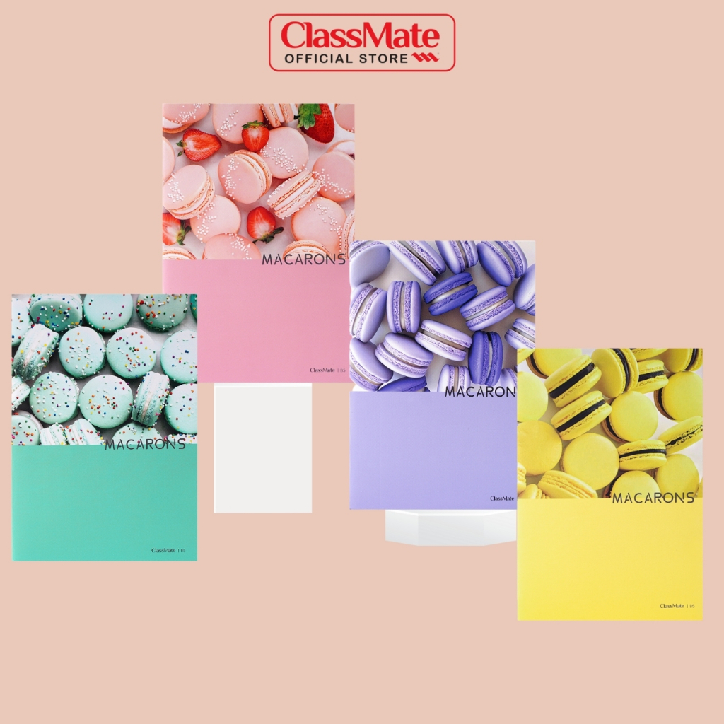 Vở Kẻ Ngang B5 Classmate Vở 200 Trang 70gsm Tập Vở Bìa Macarons Chống Nước Tập Viết Bài Cho Học Sinh