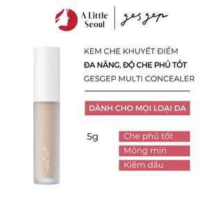 Kem che khuyết điểm gesgep Multi Concealer 02 kiềm dầu, làm mờ khuyết điểm nhanh chóng