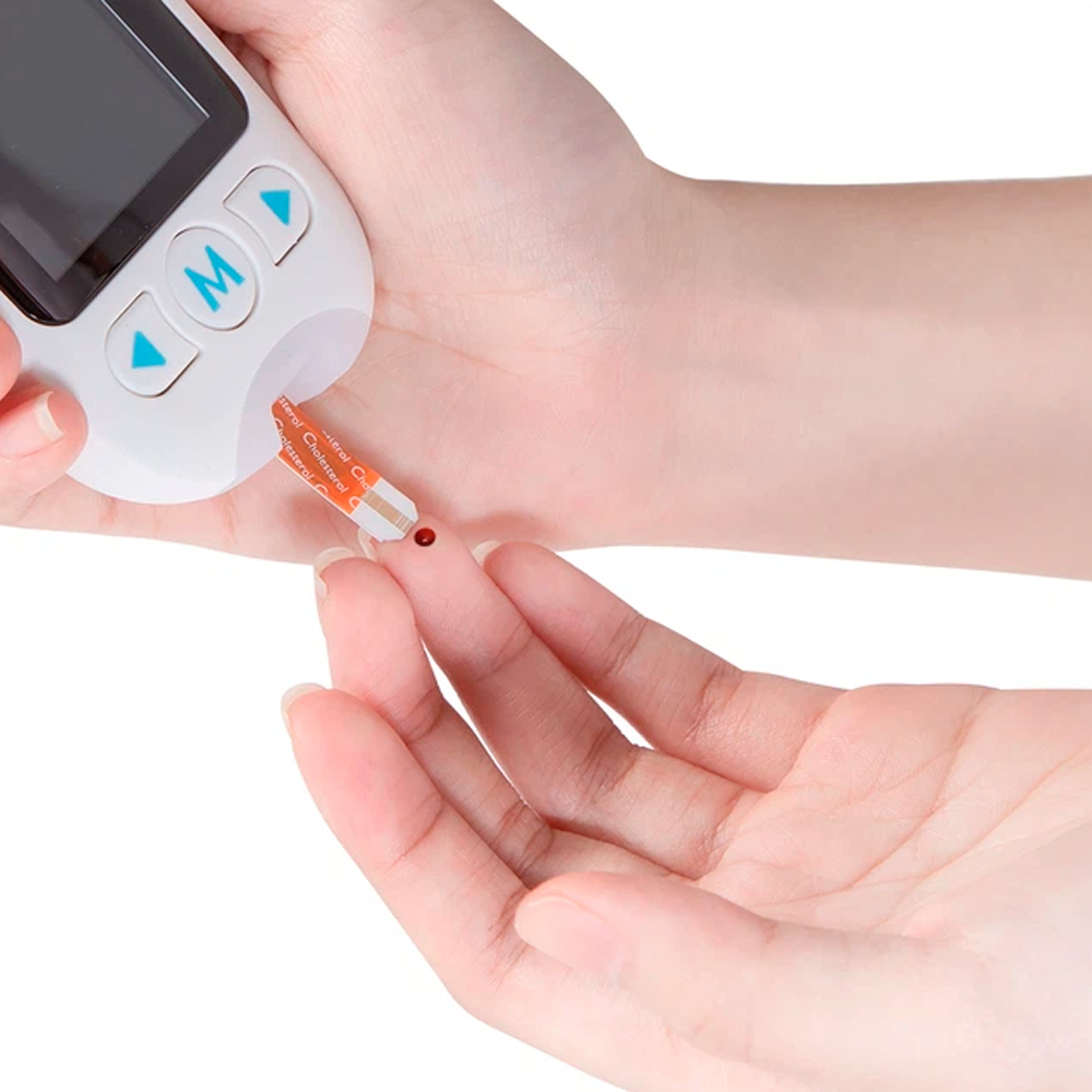 Hộp 10 Que Thử Cholesterol FaCare FC-M168 Kiểm Tra Nồng Độ Mỡ Máu