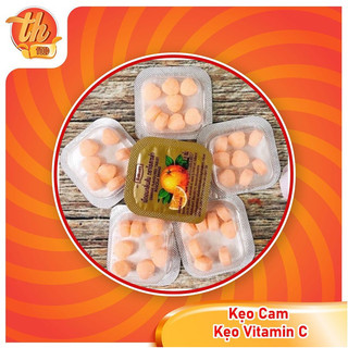 Kẹo vitamin C cam Thái Lan, kẹo C trái tim tuổi thơ