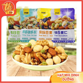 Hạt ngũ cốc mix trái cây sấy, hạt đậu dinh dưỡng mix vị, hạt dinh dưỡng mix trái cây sấy