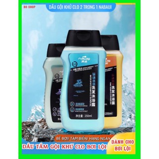 [HỎA TỐC] Dầu gội đầu tắm gội khử Clo muối biển chuyên cho bơi lội tắm biển