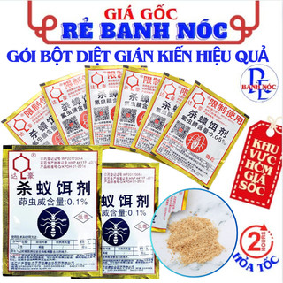 Thuôc diệt kiến, diệt gián, côn trùng dạng bột - gói diệt kiến gián tận gốc hiệu quả an toàn sử dụng