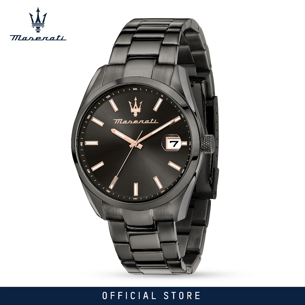 Maserati Men's Quartz Watch Attrazione 43mm Luminous Dial Hands R8853151015 Japan Movement