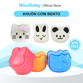 Khuôn cơm bento tạo hình cơm trứng cho bé ăn dặm nicebaby