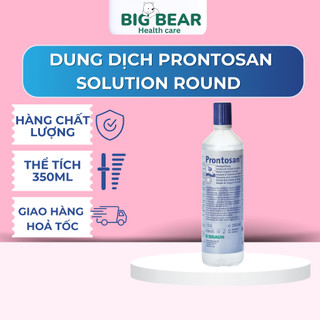 B. Braun Dung dịch làm mềm và rửa vết loét Prontosan Solution Round 350ml .