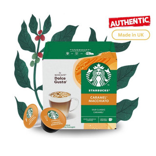 Cafe viên nén Dolce Gusto Starbuck Caramel Machiato date 03/2025