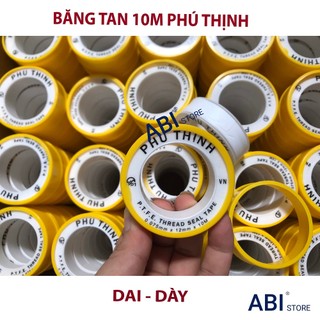 10 CUỘN BĂNG TAN, CAO SU NON VIỆT NAM PHÚ THỊNH 10m GIÁ RẺ HÀ NỘI