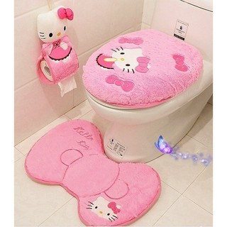🌸BỌC NẮP BỒN CẦU 🎀 KITTY HOUSE