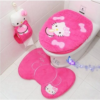 🌸BỌC NẮP BỒN CẦU 🎀 KITTY HOUSE