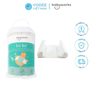 Babyworks Bộ gối chặn giúp bé nằm ngửa, chống lật, duy trì tư thế thích hợp và an toàn cho bé