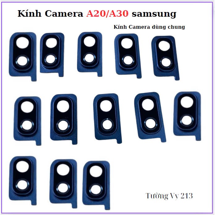 Kính Camera samsung A20/A30