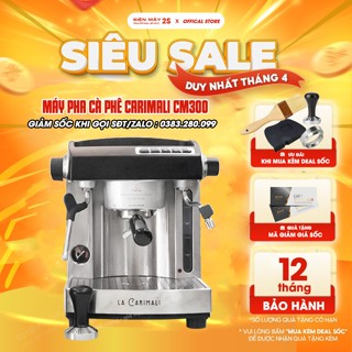 [HCM-Hàng sẵn] Máy pha cafe,Máy pha cà phê Carimali CM300 - công suất 150 ly - Hàng nhập khẩu mới 100% - SALE SỐC 2024