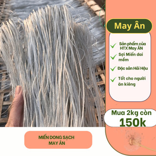 Miến dong riềng cổ giống riềng ta, sợi dai mềm - 1kg - Nông Sản May Ân