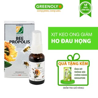 Xịt Keo Ong David Health Bee Propolis Giảm Ho Đau Họng Tăng Sức Đề Kháng Cho Trẻ Em Và Người Lớn - Greenoly