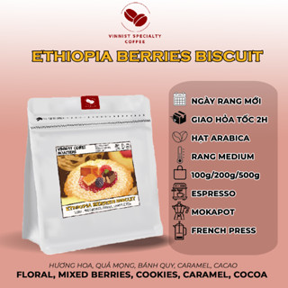 [Bán Chạy] Cà phê Pha Máy Ethiopia Biscuit - Vinnist Specialty Coffee