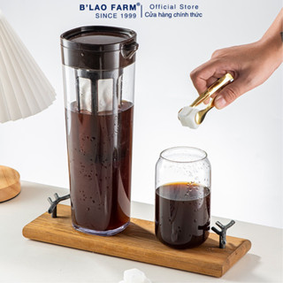  Bình pha cà phê COLD BREW cà phê ủ lạnh pha cafe không đường  nhựa nguyên sinh ABS cao cấp dung tích 1.1L - B'Lao Farm 