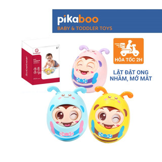 Đồ chơi lật đật con vật Pikaboo và âm thanh vui nhộn, chất liệu an toàn cho bé