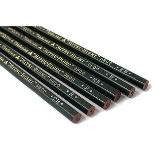 9800-cap uni-ball pencil bút chì gỗ