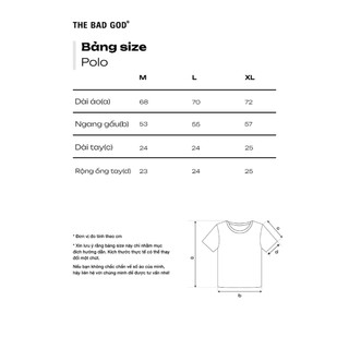 Áo polo The Bad God Monogram