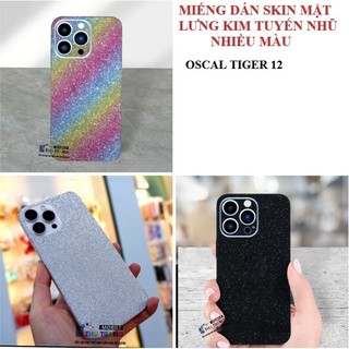 Miếng dán mặt lưng kim tuyến nhũ nhiều màu Oscal Tiger 12