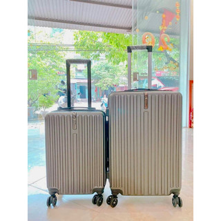 Vali kéo du lịch thời trang BỌC GÓC xách tay size 20+24 đủ màu, Valy cao cấp hàng xuất khẩu chống va đập trầy xước