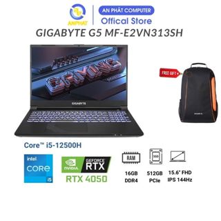 Laptop Gigabyte G5 MF-E2VN313SH (Core i5-12500H & RTX 4050 6GB)