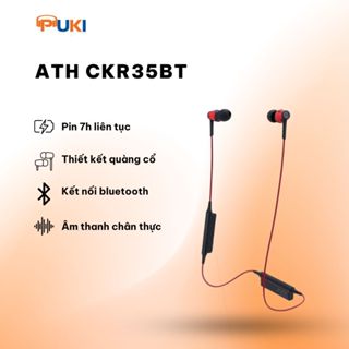Tai nghe bluetooth ATH CKR35BT-AUDIO TECHNICA ATH-CKR35BT-Tai nghe 2nd like new