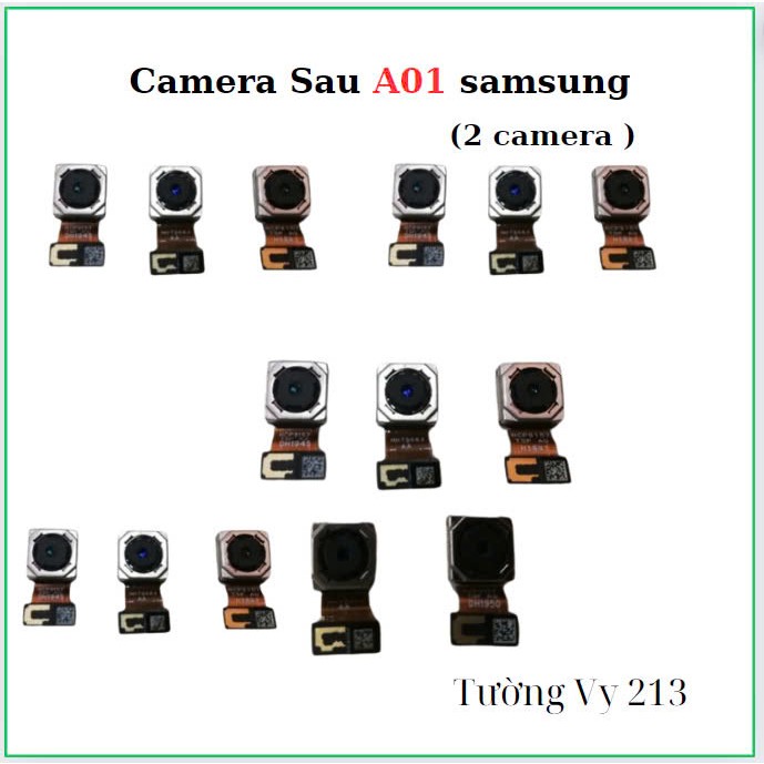 Camera Sau samsung A01, (2 mắt camera)