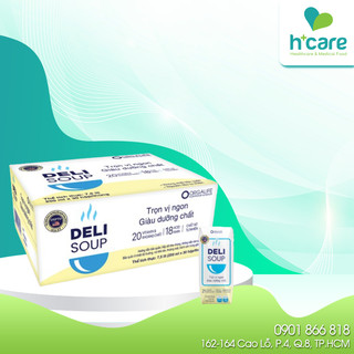 [Thùng 30 hộp] TPBS Orgalife Delisoup 250ml - Bữa ăn dinh dưỡng giàu dưỡng chất, phục hồi cơ thể, tăng cường sức khỏe