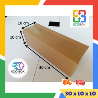 ECOBOX - 30x10x10 COMBO 100 Hộp carton đóng hàng