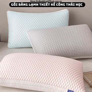 Ruột gối băng lạnh 50x70cm, gối Ice Sense kháng khuẩn , gối băng lạnh siêu mát, êm ái dành cho mùa hè Xịn Bedding