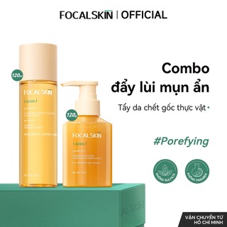 Sữa Rửa Mặt + Toner  AHA BHA PHA Chiết Xuất Hoa Xương Rồng Giảm Mụn Ẩn Mụn Đầu Đen Kiềm Dầu 120ml