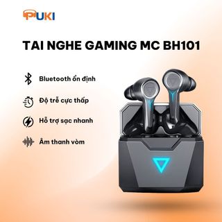 Tai nghe gaming mc bh101 bluetooth 5.0 - tai nghe bluetooth gaming bh101 | hàng chính hãng |