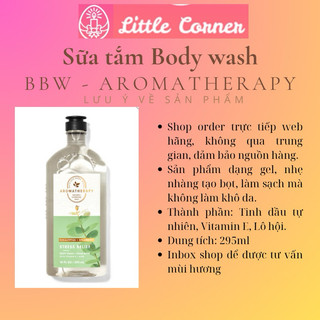 Sữa tắm Aromatherapy BATH AND BODY WORKS (BBW) 295 ml