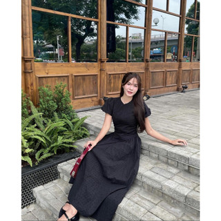 Đầm ly chấm bông M21