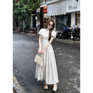 Đầm ly chấm bông M21