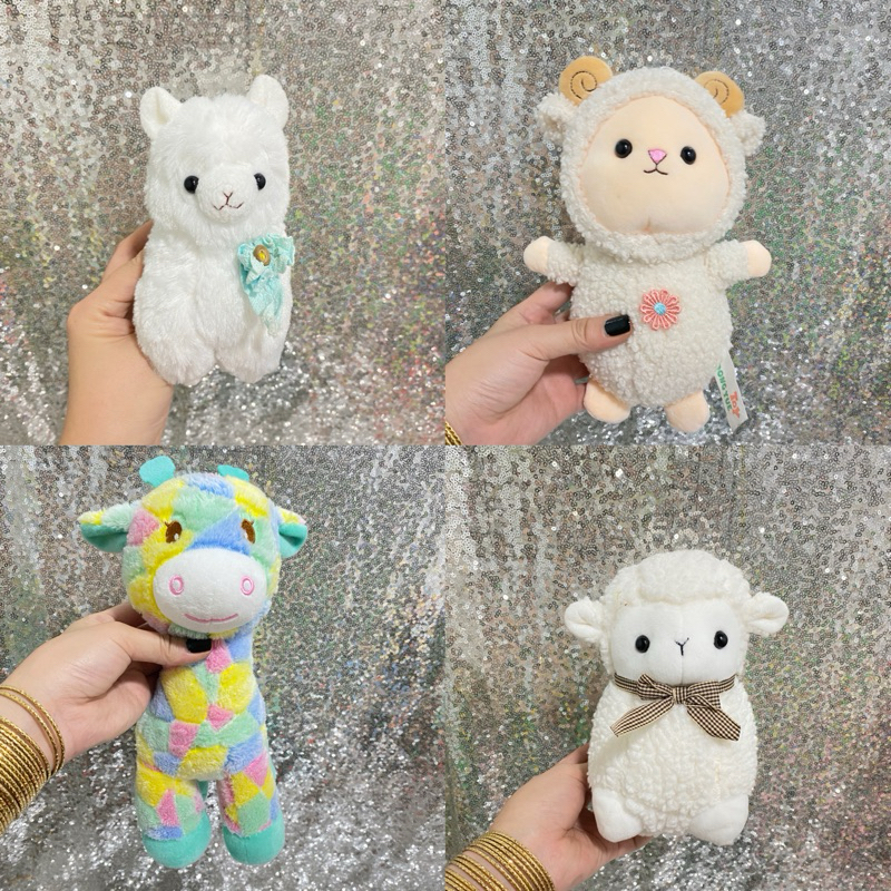 gấu bông con cừu dễ thương