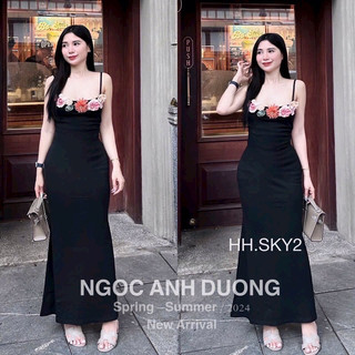 VÁY COTTON 2 DÂY SIÊU CUTE