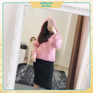 Áo GIÓ NỮ 2 LỚP cực đẹp chống nước hàng cao cấp( áo cuộn)