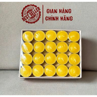 1 hộp 100 viên nến tealight cháy 4 tiếng